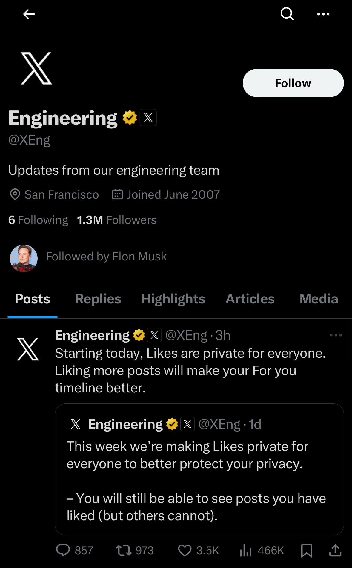 X.com introducing private likes in 2024